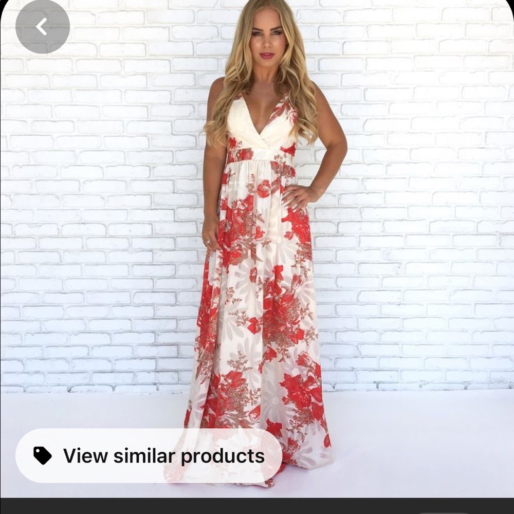 Fairytale Floral Maxi Dress